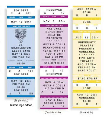 Single Event Tickets - Computiks Logo-Tik and Glossy-Tik