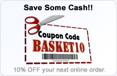 Coupon Code for 10% OFF -- BASKET10