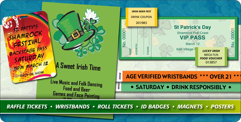  Fill your event with all things green for St. Patricks Day 