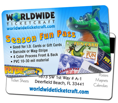 Season Fun Pass Membership Card